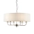 Lampa wisząca 6-punktowa biała z chromem 60179 z serii Nixon - Endon Lighting