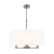 Lampa wisząca z białym abażurem i metalem 50cm 60241 z serii Daley - Endon Lighting