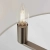 Lampa wisząca z białym abażurem i metalem 50cm 60241 z serii Daley - Endon Lighting