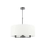 Lampa wisząca z białym abażurem i metalem 50cm 60241 z serii Daley - Endon Lighting