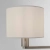 Lampa wisząca 3-punktowa biała z tkaniny i metalu 60256 z serii DALEY - Endon Lighting