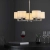 Lampa wisząca 5-punktowa biała z tkaniny i metalu 60257 z serii Daley - Endon Lighting