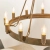 Lampa wisząca metalowa brązowa okrągła 12-punktowa 61026 z serii Chevalier - Endon Lighting