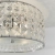 Plafon kryształowy chromowany okrągły 30cm 61252 z serii BELFONT - Endon Lighting