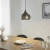 Lampa wisząca metalowa srebrna 30cm LED 61296 z serii Brosnan - Endon Lighting