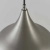 Lampa wisząca metalowa srebrna 30cm LED 61296 z serii Brosnan - Endon Lighting