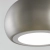 Lampa wisząca metalowa srebrna 30cm LED 61296 z serii Brosnan - Endon Lighting