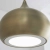 Lampa wisząca metalowa mosiężna 30cm 61299 z serii Brosnan - Endon Lighting