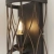 Kinkiet metalowy czarno-mosiężny 1-punktowy 61499 z serii Heston - Endon Lighting