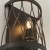 Kinkiet metalowy czarno-mosiężny 1-punktowy 61499 z serii Heston - Endon Lighting