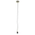 Lampa wisząca mosiężna z czarnym przewodem 61809 z serii Cable set - Endon Lighting