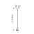 Lampa wisząca mosiężna z czarnym przewodem 61809 z serii Cable set - Endon Lighting