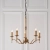 Lampa wisząca witrażowa wielokolorowa 5-punktowa CA1P5B z serii Tiffany