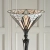 Lampa podłogowa witrażowa Tiffany 6393360W z serii Interiors 1900