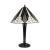 Lampa stołowa witrażowa Tiffany 639392 z serii Interiors 1900