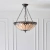 Lampa wisząca witrażowa wielokolorowa 639763 z serii Tiffany