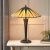 Lampa stołowa witrażowa Tiffany 640452 z serii Interiors 1900