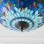 Lampa wisząca witrażowa Tiffany 640753 z serii Interiors 1900
