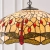 Lampa wisząca witrażowa wielokolorowa 640793 z serii TIFFANY