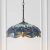 Lampa wisząca witrażowa wielokolorowa 640803 z serii Tiffany