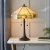 Lampa stołowa witrażowa Tiffany 642862 z serii Interiors 1900