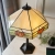 Lampa stołowa witrażowa Tiffany 642862 z serii Interiors 1900