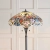 Lampa podłogowa witrażowa Tiffany 643232 z serii Interiors 1900