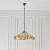 Lampa wisząca witrażowa Tiffany 643843 z serii Interiors 1900