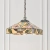 Lampa wisząca witrażowa wielokolorowa 6438560W z serii Tiffany
