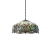 Lampa wisząca witrażowa wielokolorowa 661483 z serii Tiffany