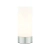 Lampa stołowa szklana biała z metalową podstawą 67517 z serii Dara - Endon Lighting