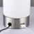 Lampa stołowa szklana biała z metalową podstawą 67517 z serii Dara - Endon Lighting