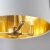 Lampa wisząca biała z tkaniny złota 3-punktowa 67667 z serii Harvey - Endon Lighting