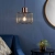 Lampa wisząca metalowa miedziana ażurowa 30cm 68986 z serii NICOLA - Endon Lighting