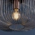 Lampa wisząca metalowa miedziana ażurowa 30cm 68986 z serii NICOLA - Endon Lighting
