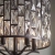 Lampa wisząca brązowa kryształowa 5-punktowa 69390 z serii Belle - Endon Lighting