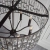 Lampa wisząca brązowa kryształowa 8-punktowa 62cm 69391 z serii Belle - Endon Lighting