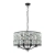 Lampa wisząca brązowa kryształowa 8-punktowa 62cm 69391 z serii Belle - Endon Lighting
