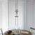 Lampa wisząca mosiężna szklana 1-punktowa 69454 z serii LAMBETH - Endon Lighting