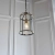 Lampa wisząca mosiężna szklana 1-punktowa 69454 z serii LAMBETH - Endon Lighting