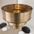 Lampa wisząca metalowa mosiężna 3-poziomowa 62cm 69783 z serii Morad - Endon Lighting