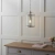 Lampa wisząca metalowa srebrna 20cm 70323 z serii Lambeth - Endon Lighting