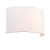Kinkiet ścienny biały z tkaniny 31,5cm 70334 z serii Obi - Endon Lighting