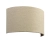 Kinkiet ścienny półokrągły beżowy z tkaniny 70335 z serii Obi - Endon Lighting