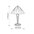 Lampa stołowa witrażowa Tiffany 7036540W z serii Interiors 1900