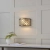 Kinkiet mosiężny ze szkłem kryształowym 2-punktowy 70559 z serii Hudson - Endon Lighting