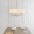 Lampa wisząca złota z białym abażurem 6-punktowa 70561 z serii NIXON - Endon Lighting
