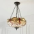 Lampa wisząca witrażowa wielokolorowa 707593 z serii Tiffany