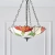 Lampa wisząca witrażowa Tiffany 709463 z serii Interiors 1900