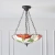 Lampa wisząca witrażowa Tiffany 709463 z serii Interiors 1900